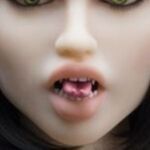 Dents et langue en résine (Vampire)