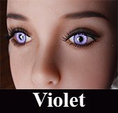 Yeux violets